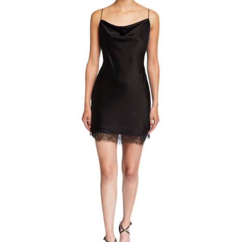 Alice + Olivia Harmony Mini Slip Dress